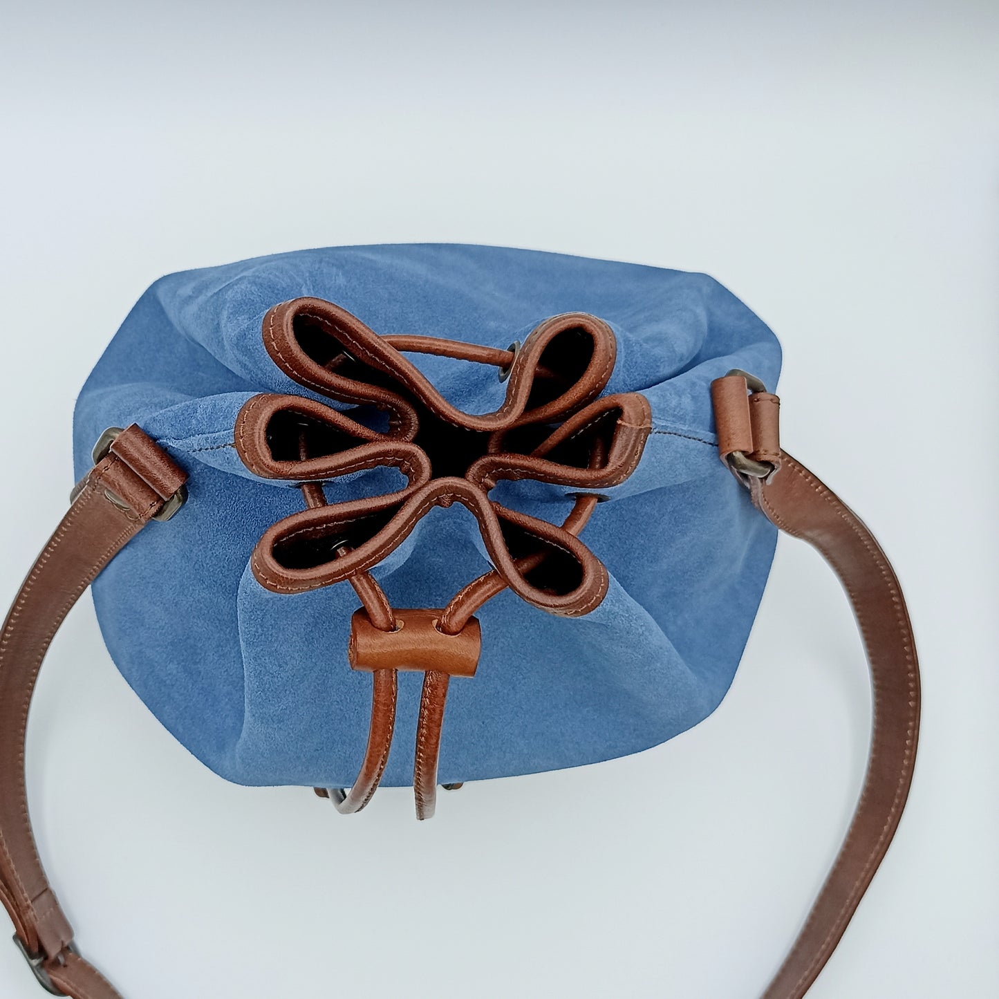 Borsa "Secchiello Classico" Azzurra