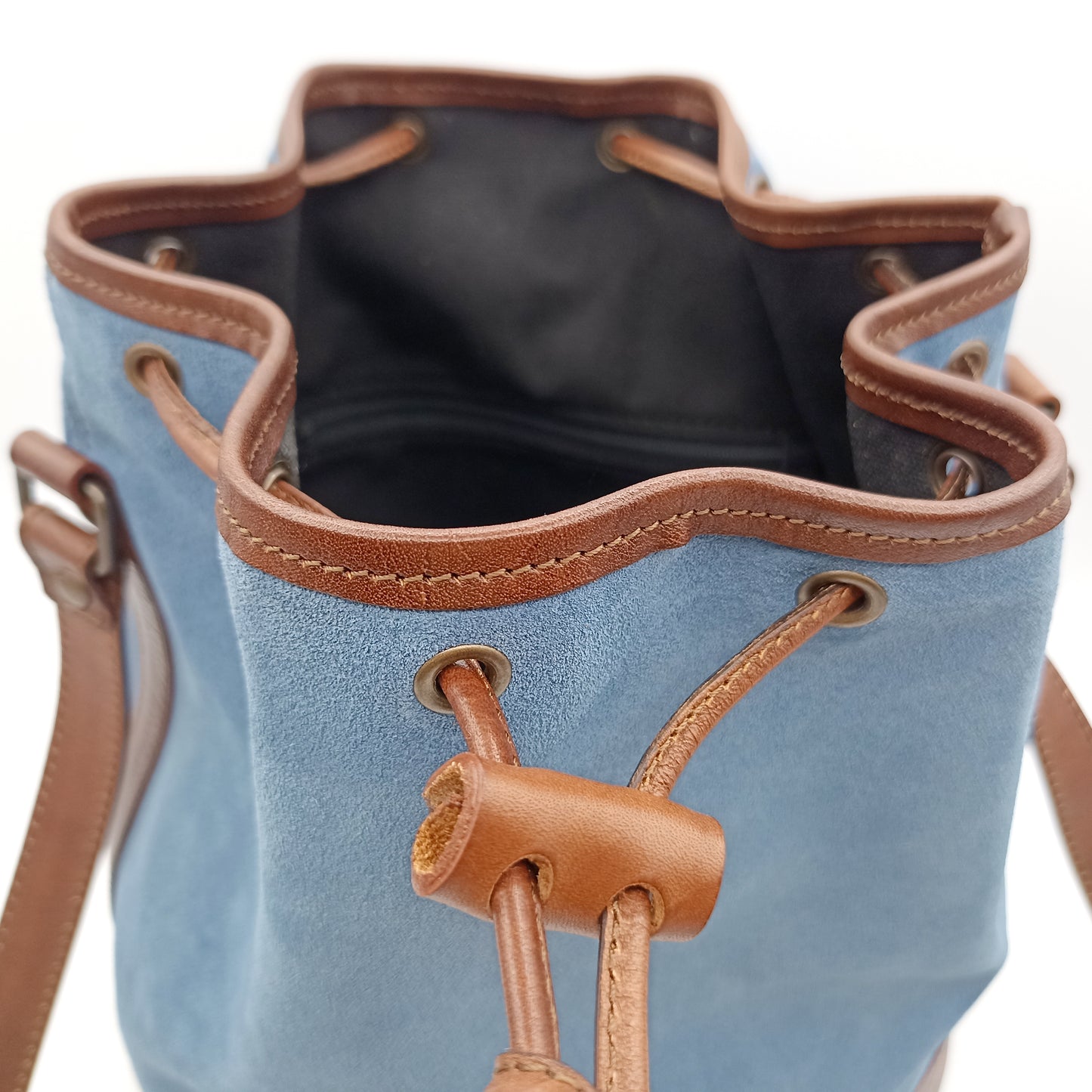 Borsa "Secchiello Classico" Azzurra