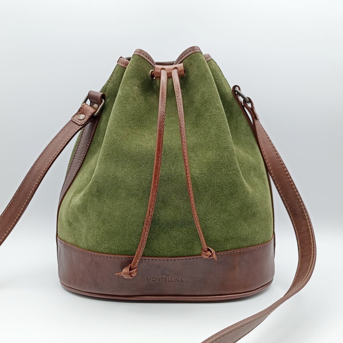 Borsa "Secchiello Classico" Verde Bosco